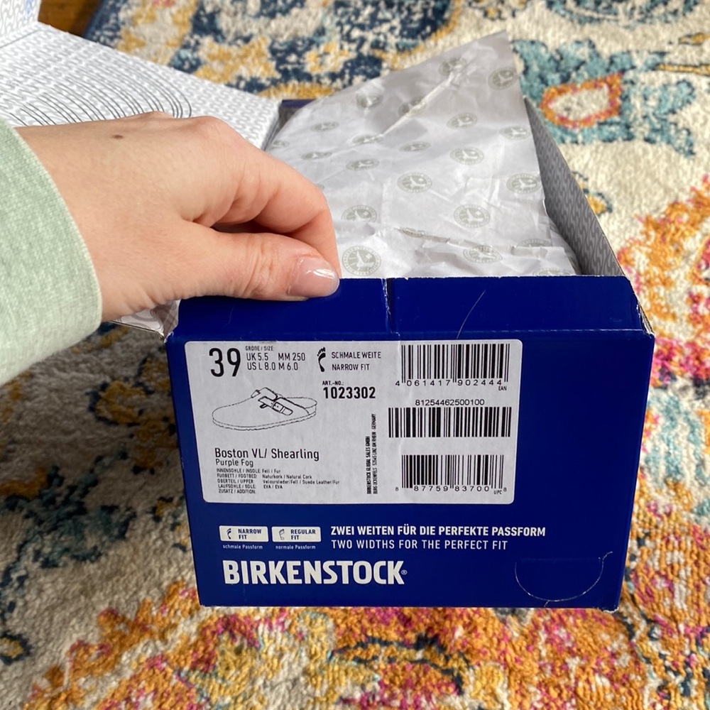 Birkenstock shearling clog ON HOLD